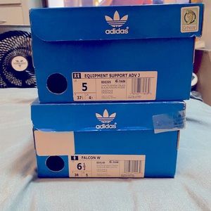 2 pair of Adidas size 7.5